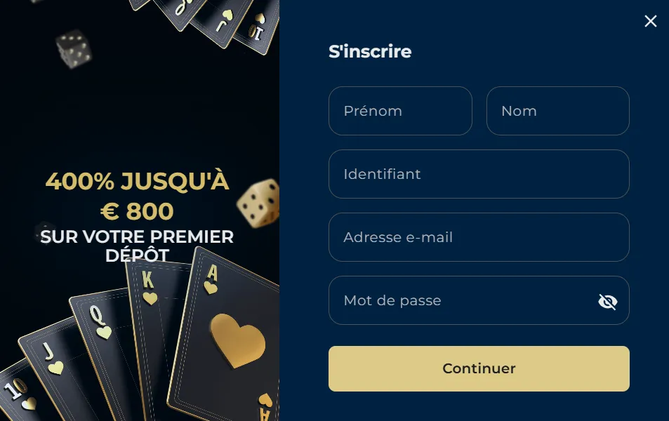 Casino Napoli registr