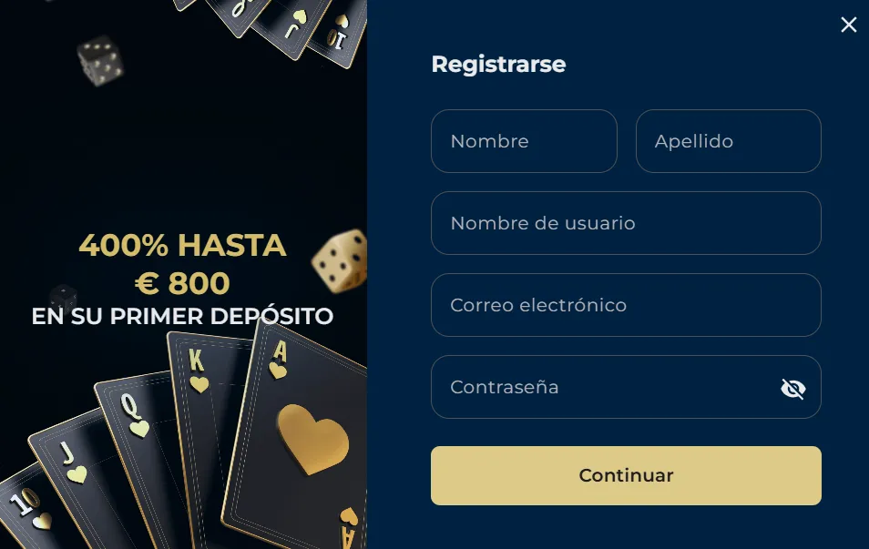 Casino Napoli registr